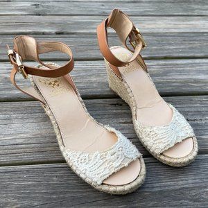 Vince Camuto Women Heel Wedge Shoes Open Toe VP-Te